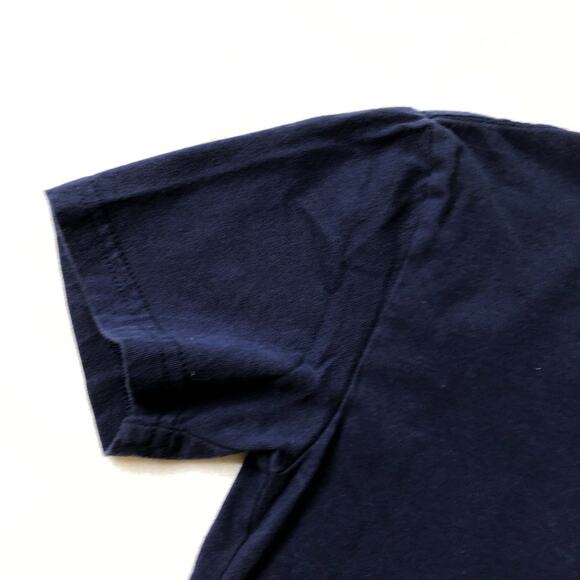 Polo Ralph Lauren navy blue v neck tee shirt size Small or 8 - Picture 4 of 6